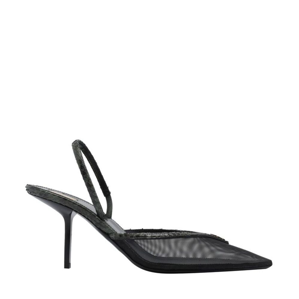 Saint Laurent Women Folie Back Open Pumps